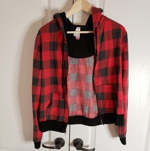 Light weight zip hoodie